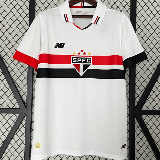 Jersey 2024/25 Sao Paulo Local Manga corta Versión Fan