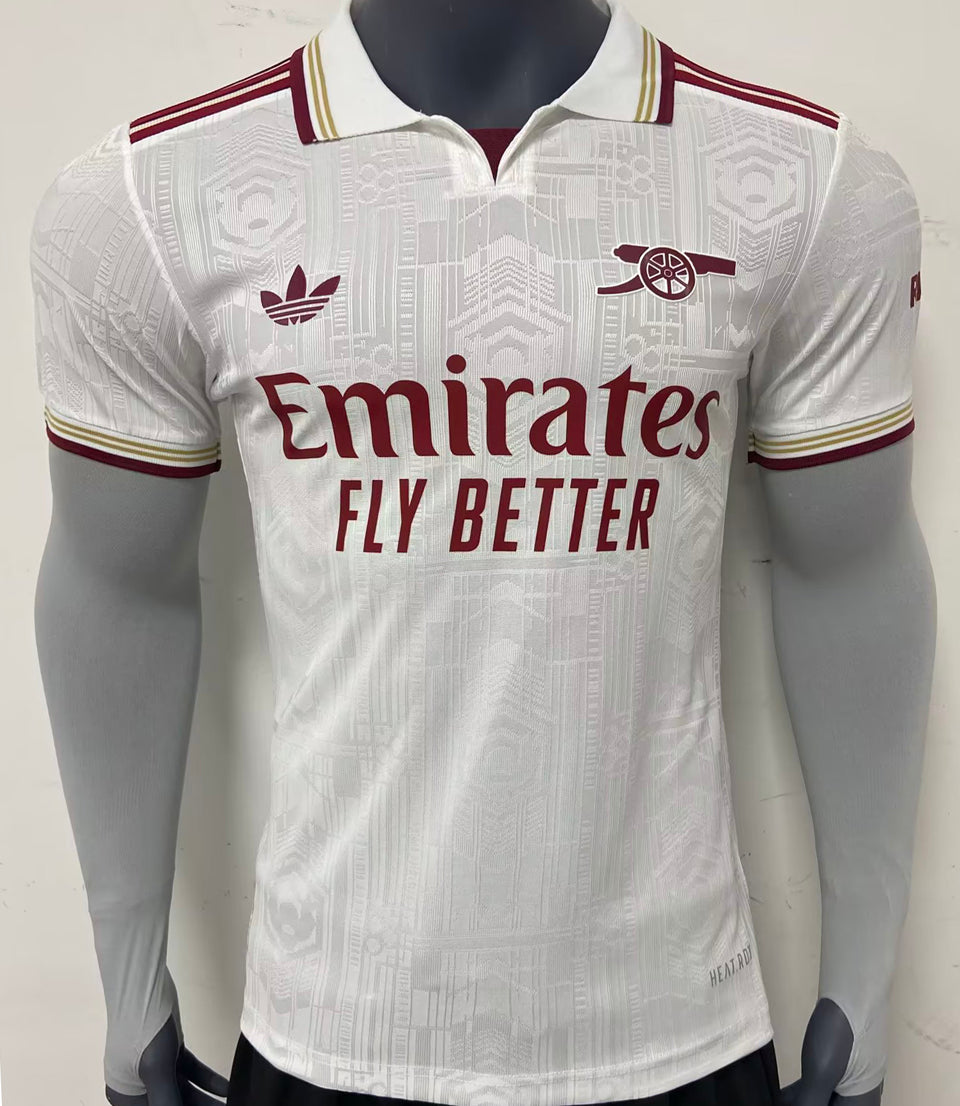 jersey 2025/26 arsenal tercero manga corta versión jugador