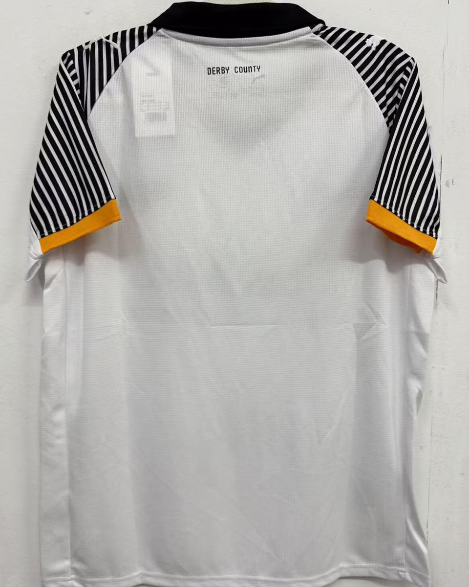 jersey 2025/26 derby county local manga corta versión fan
