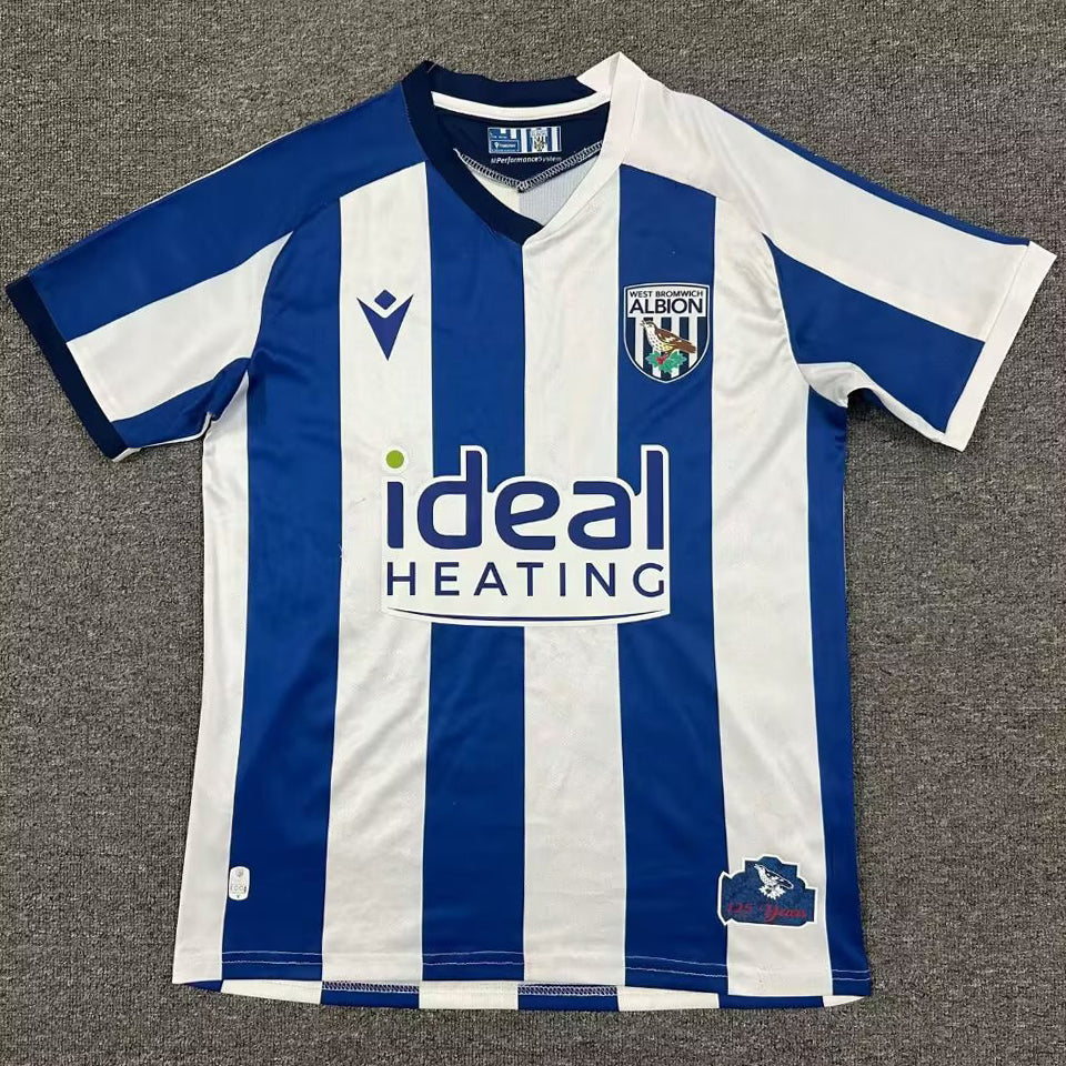 Jersey 2025/26 West Bromwich Albion Local Manga corta Versión Fan