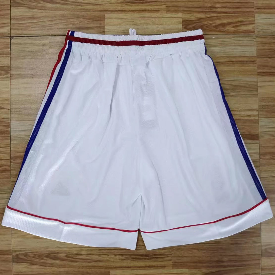 1998 francia especial versión fan shorts/ pantalones retro