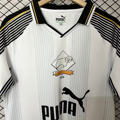 Jersey 1995/1996 Derby County Local Manga corta Versión Fan