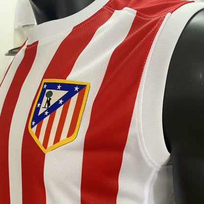 Jersey 2025/26 Atletico de Madrid Local Manga corta Versión Fan