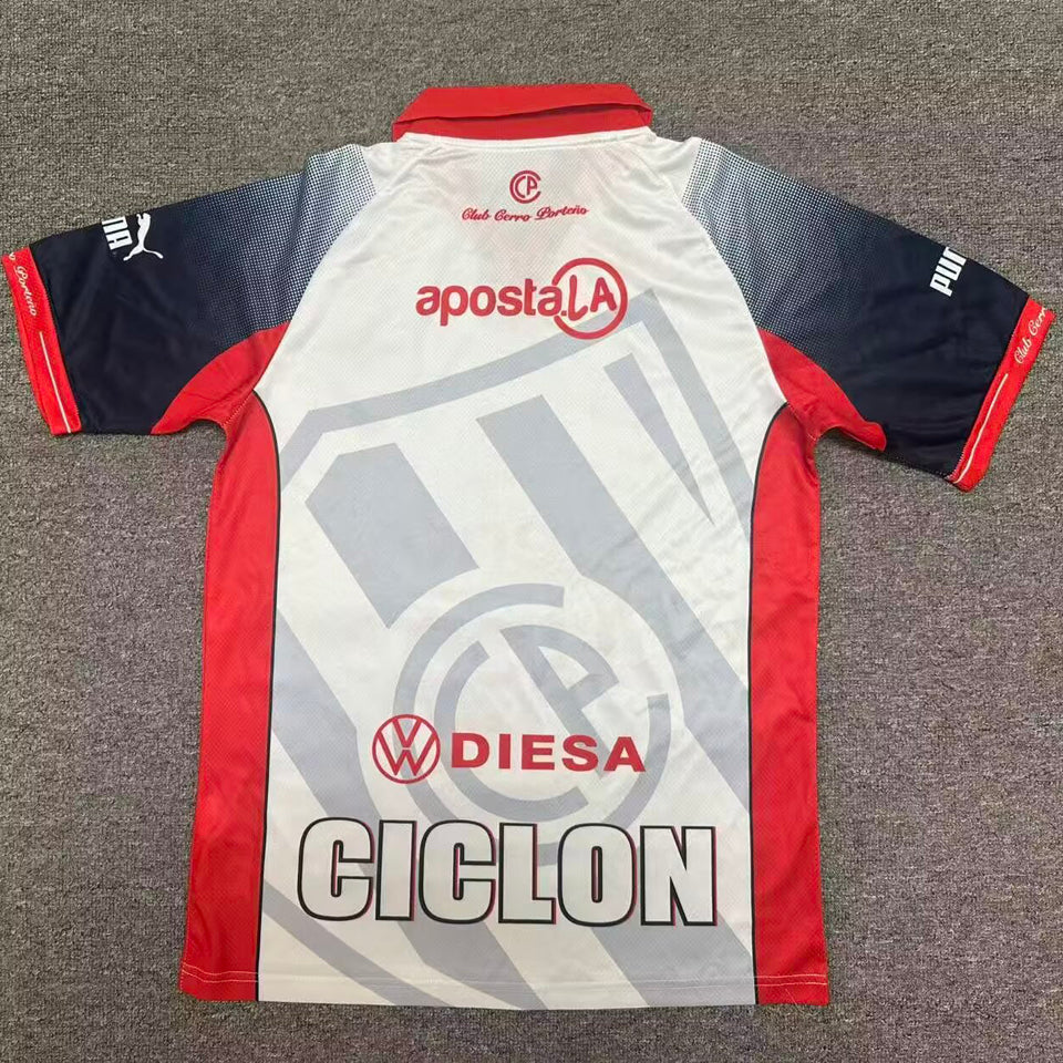 jersey 2026/27 cerro porteno tercero manga corta versión fan