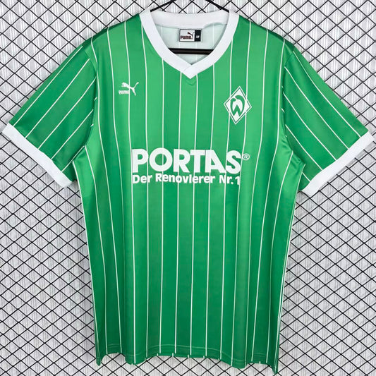 Jersey 1988/1989 Werder Bremen Visitante Manga corta Versión Fan Retro