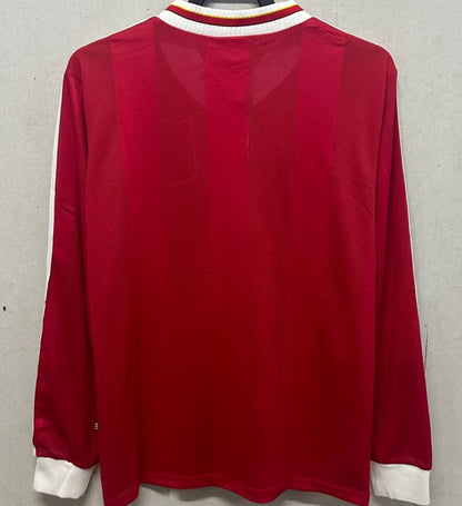 Jersey 1995/96 Liverpool Local Manga larga Versión Fan Retro