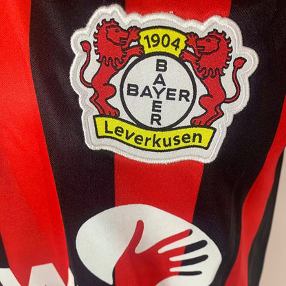 Jersey 2001/02 Leverkusen Local Manga corta Versión Fan Retro