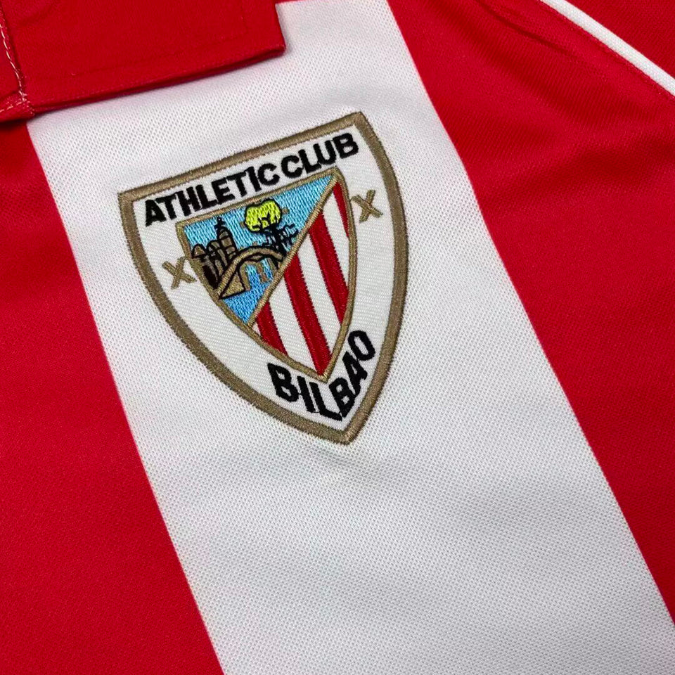 jersey 1998/1999 bibao at local manga corta versión fan retro