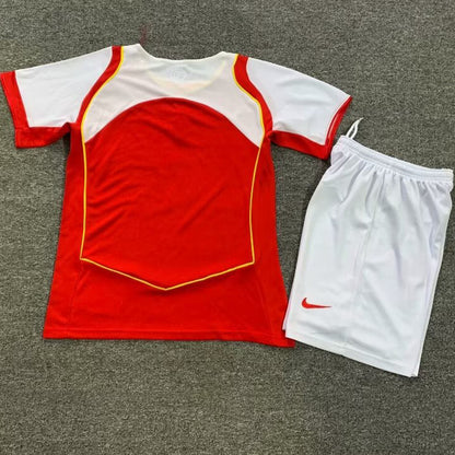 Jersey 2004/05 Arsenal Local Manga corta Niño Retro
