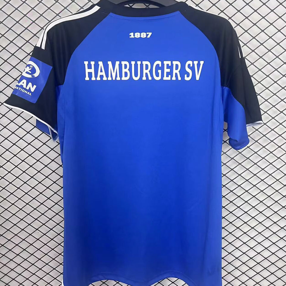 jersey 2025/26 hamburger sv visitante manga corta versión fan