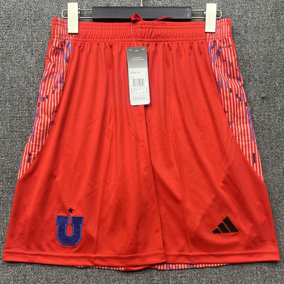 2025 Universidad de Chile Especial Versión Fan Shorts/ Pantalones