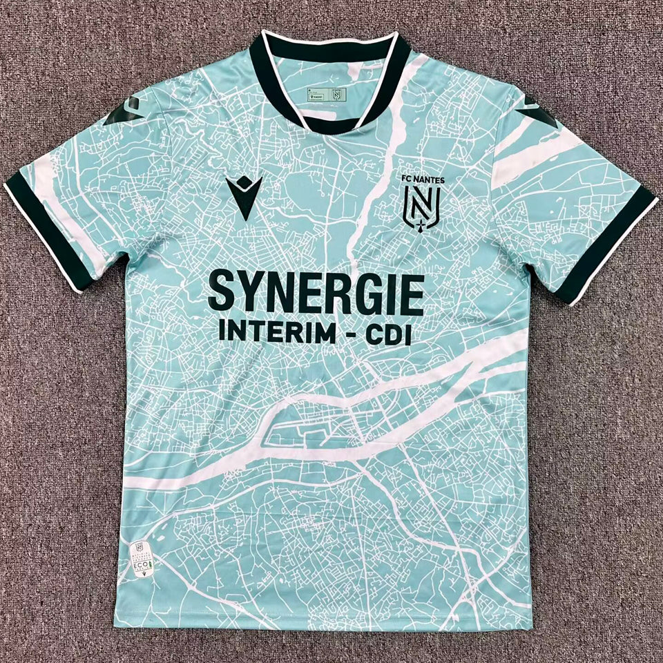 Jersey 2025/26 Nantes Visitante Manga corta Versión Fan