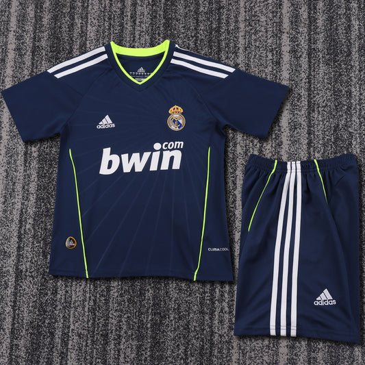 Jersey 2010/2011 Real Madrid Visitante Manga corta Niño Retro