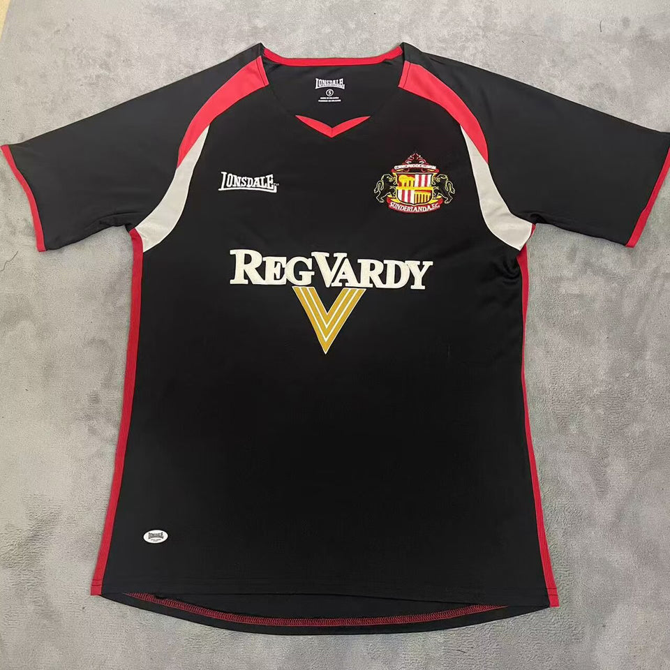 jersey 2005/06 sunderland visitante manga corta versión fan retro