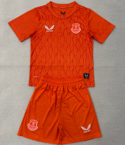 Jersey 2025/26 Everton Portero Manga corta Niño