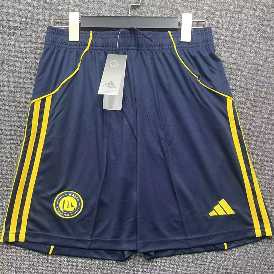 2025/26 al nassr local versión fan shorts/ pantalones
