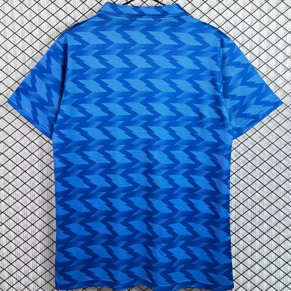 jersey 1989/1990 real oviedo local manga corta versión fan retro