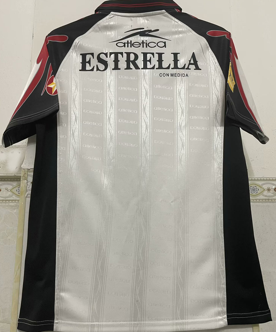 jersey 1998/1999 atlas visitante manga corta versión fan retro