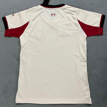 Jersey 2025/26 Liverpool Visitante Manga corta Mujer