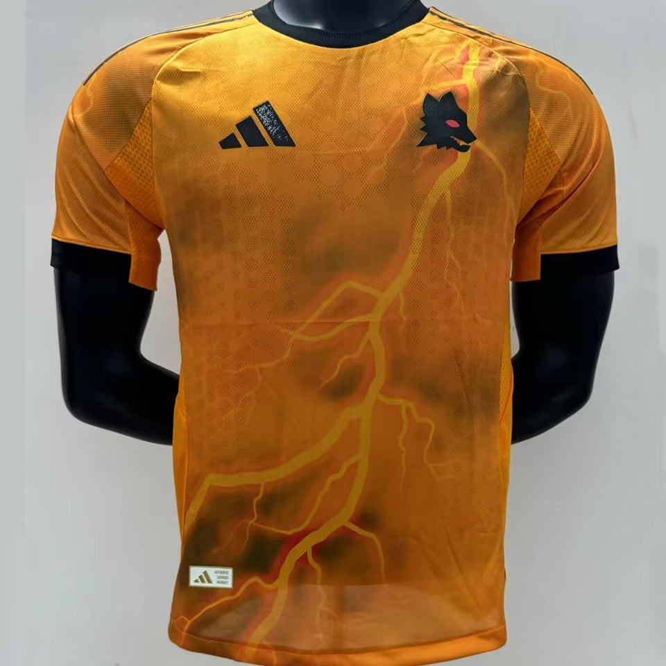 jersey 2025/26 roma visitante manga corta versión jugador