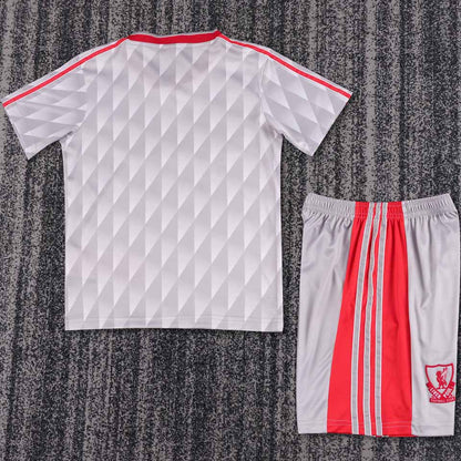 Jersey 1989/91 Liverpool Visitante Manga corta Niño Retro