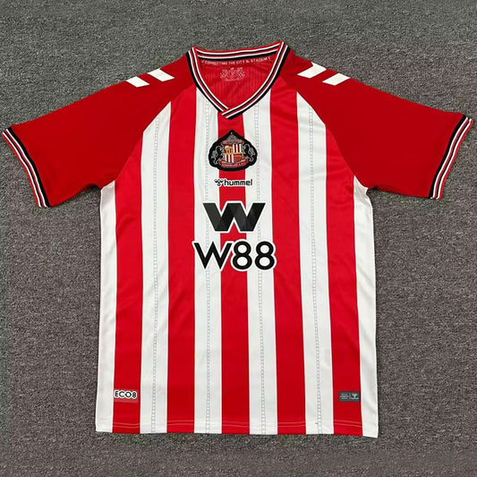 Jersey 2025/26 Sunderland Local Manga corta Versión Fan