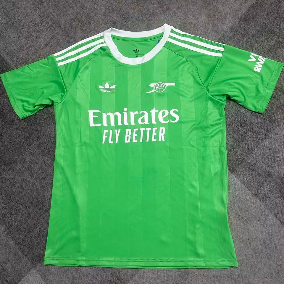 jersey 2025/26 arsenal portero manga corta versión fan