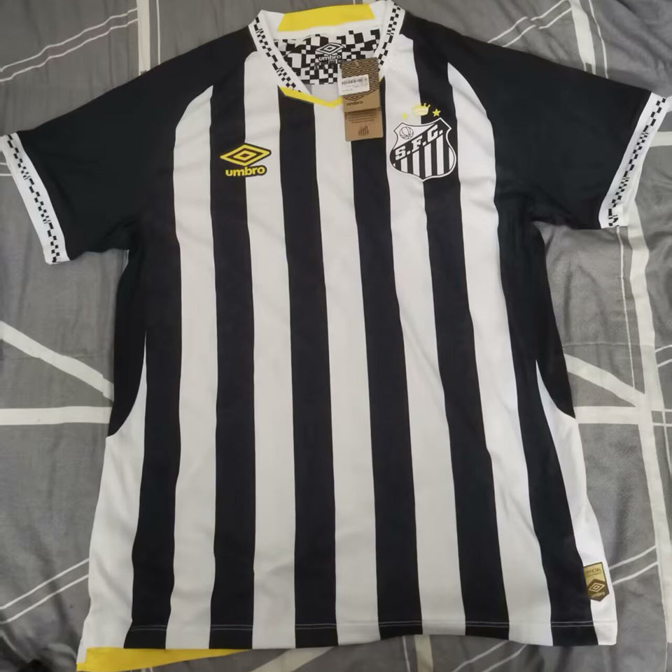 Jersey 2025/26 Santos Visitante Manga corta Versión Fan