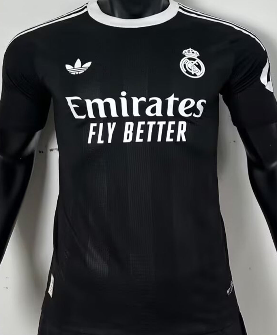Jersey 2025/26 Real Madrid Portero Manga corta Versión Jugador