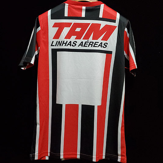 jersey 1993 sao paulo especial manga corta versión fan retro