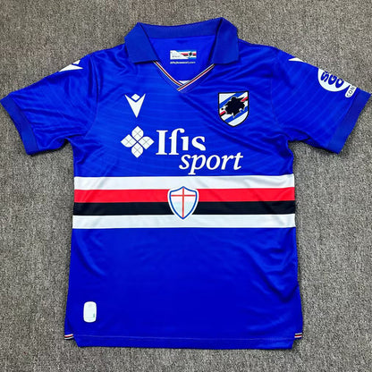 Jersey 2025/26 Sampdoria Local Manga corta Versión Fan