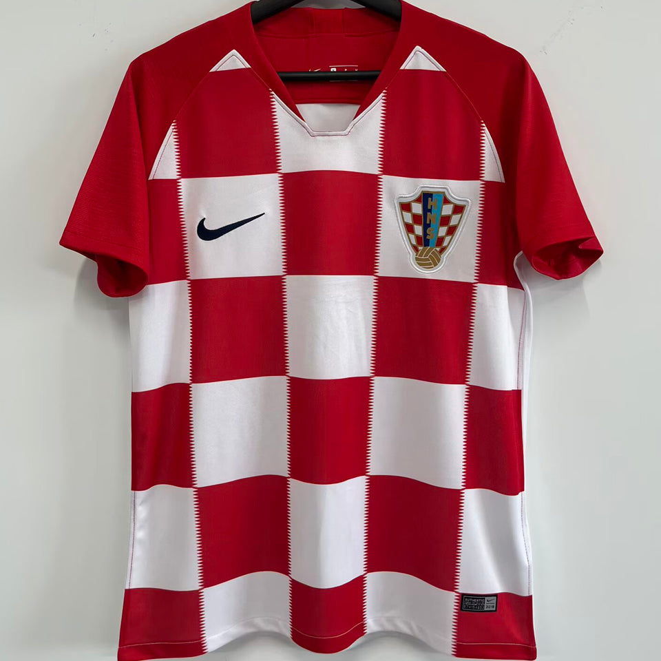 2018 croacia local versión fan selecciones retro