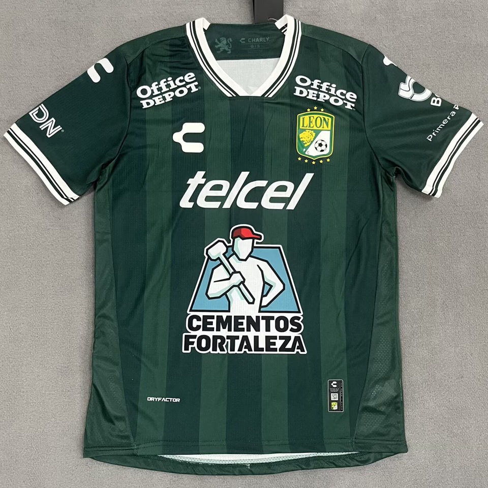 Jersey 2025/26 Leon Local Manga corta Versión Fan