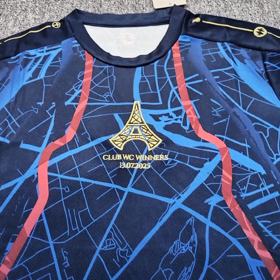 jersey 2025/26 psg especial manga corta versión fan