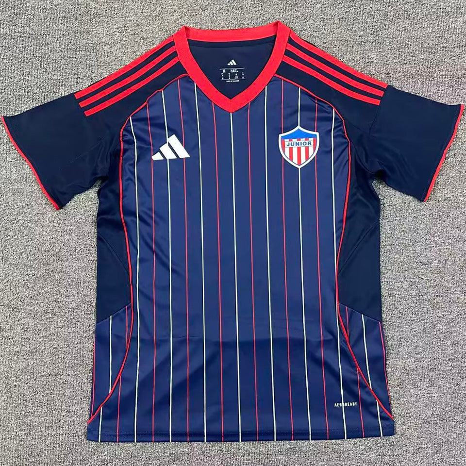 jersey 2026/27 junior barranquilla atletico visitante manga corta versión fan