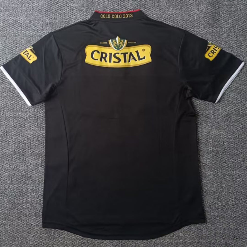 jersey 2013 colo-colo visitante manga corta versión fan retro