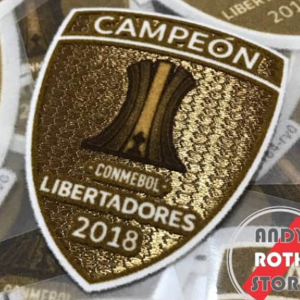 2018 campeon libertadores patch 2018 puede parches/letras