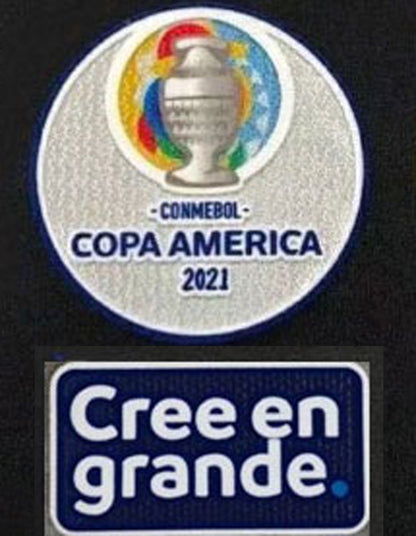 2021 Copa América 2021 Cree Grande Parches/Letras