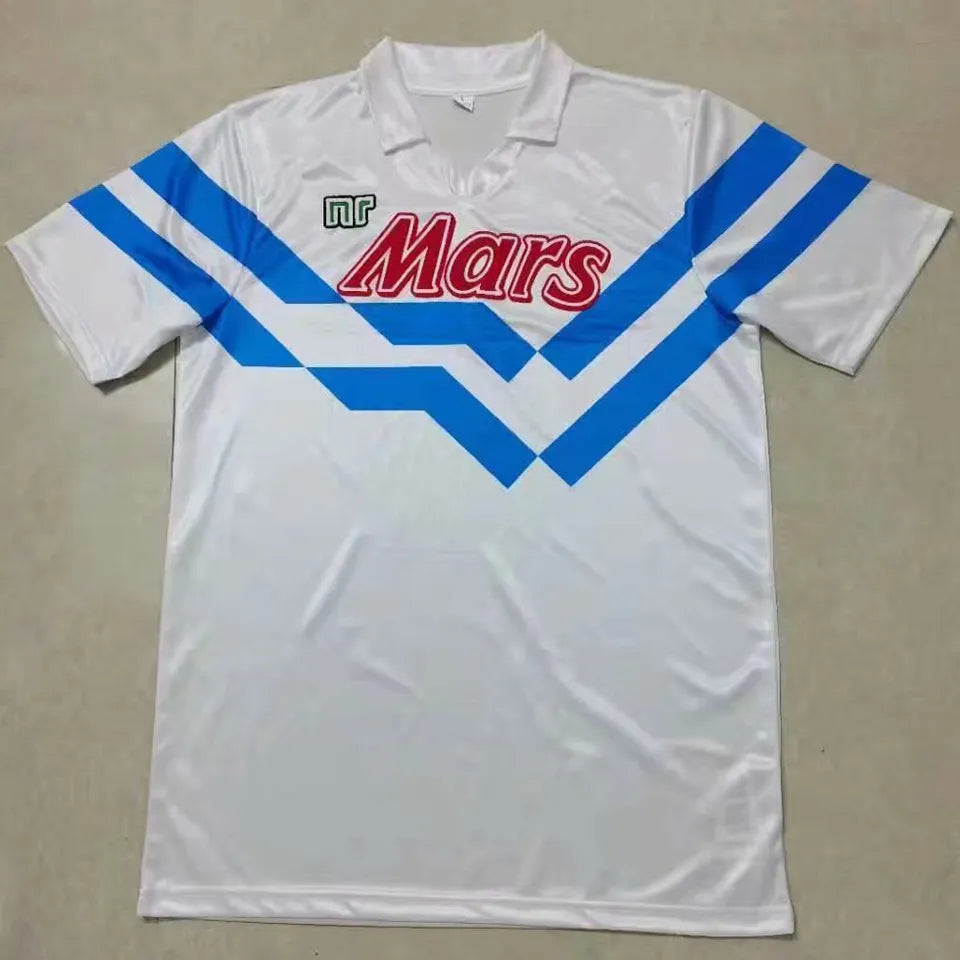 Jersey 1988/89 Napoli Visitante Manga corta Versión Fan Retro