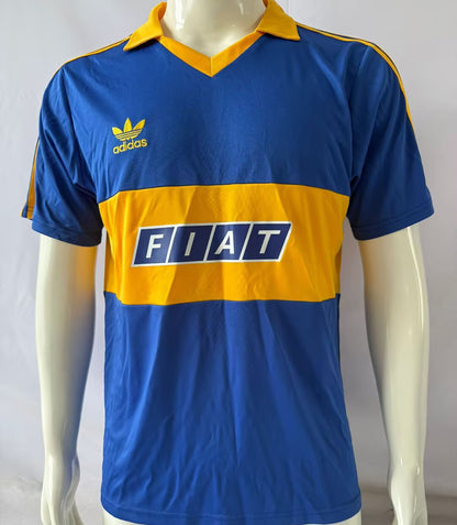 Jersey 1990/1991 Boca Visitante Manga corta Versión Fan Retro