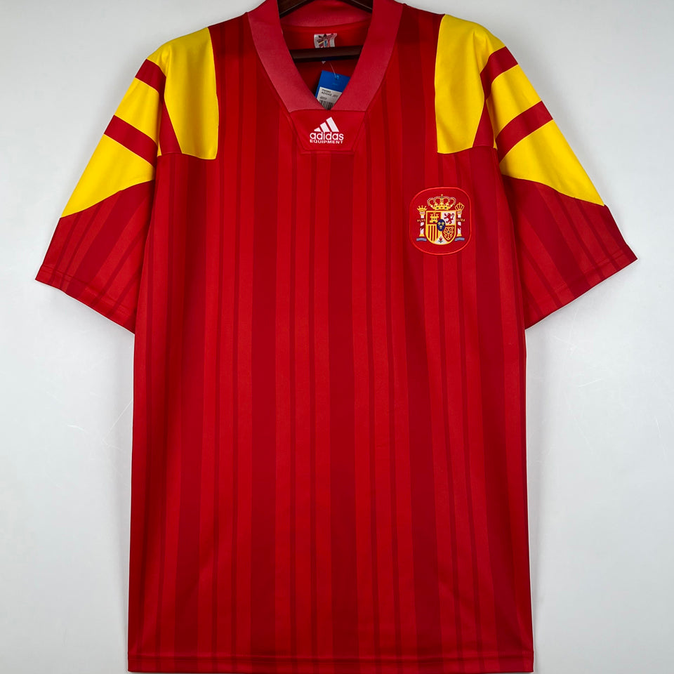 1992/94 españa local versión fan selecciones retro