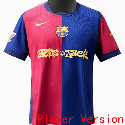 Jersey 2024/25 Barcelona Local Manga corta Versión Jugador