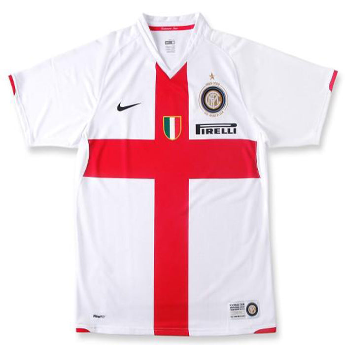 Jersey 2007/08 Inter Milan Visitante Manga corta Versión Fan Retro