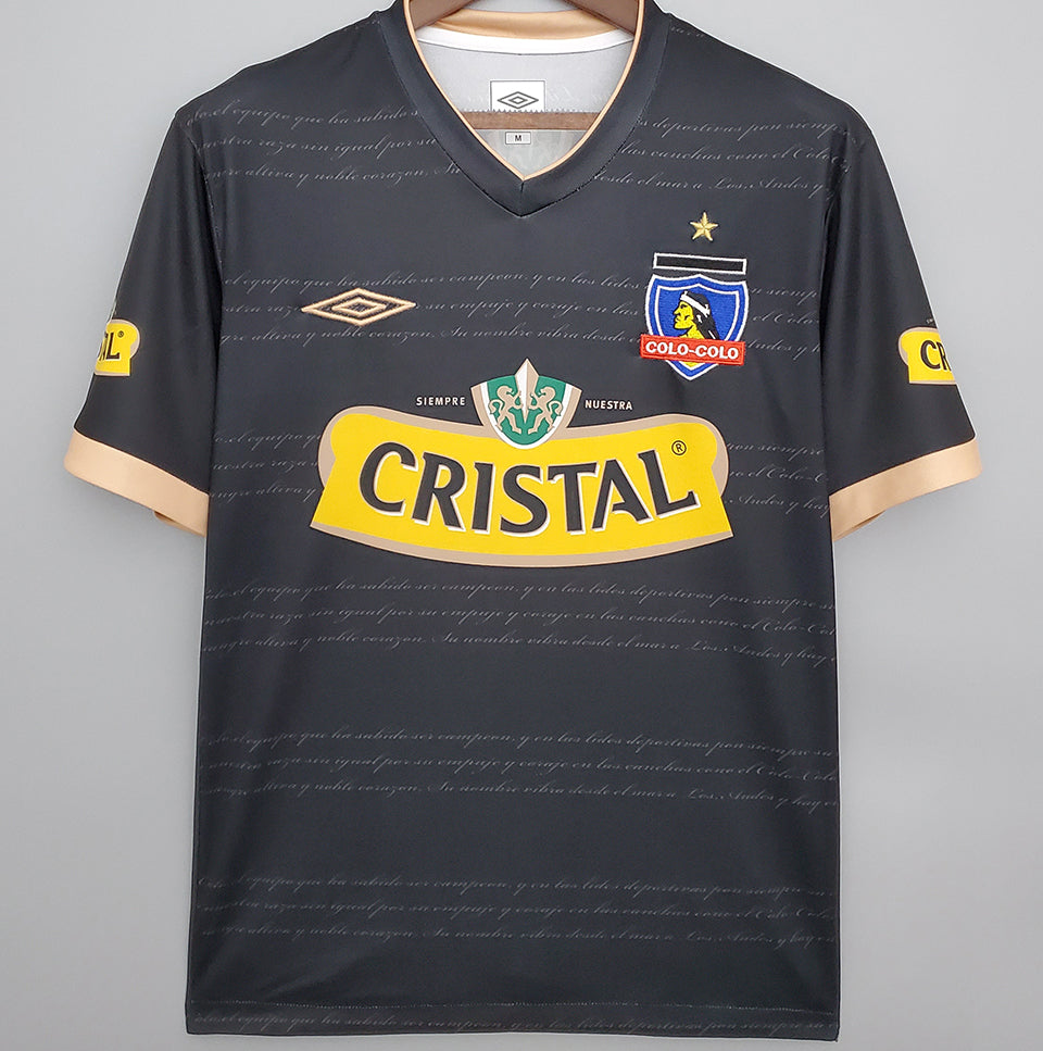 jersey 2011 colo-colo visitante manga corta versión fan retro