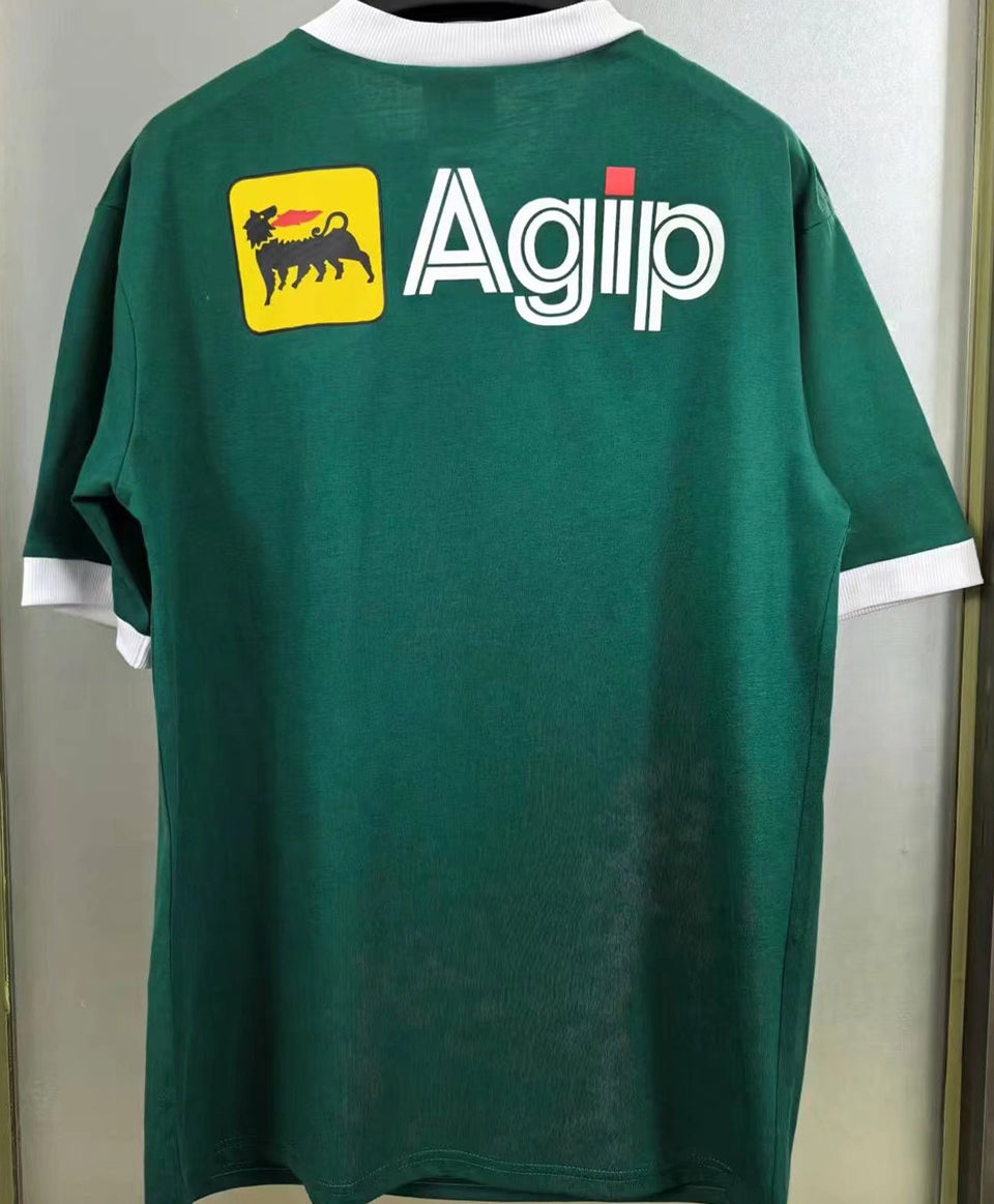 jersey 1987 palmeiras local manga corta versión fan retro