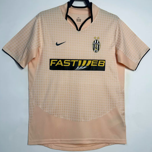 Jersey 2003/04 Juventus Tercero Manga corta Versión Fan Retro