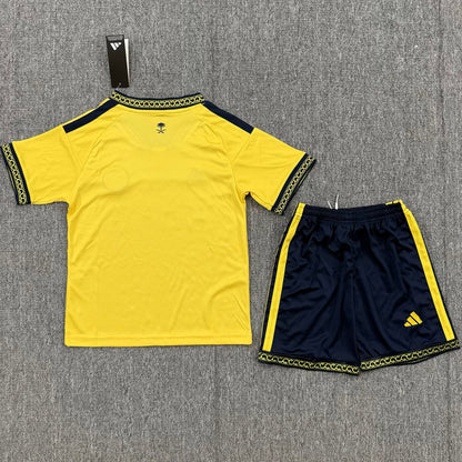 Jersey 2026/27 Al Nassr Local Manga corta Niño
