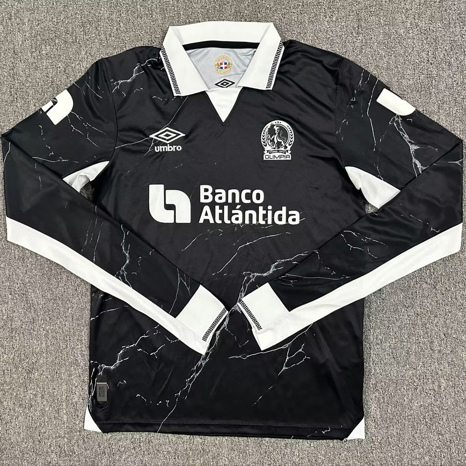 Jersey 2025/26 CD Olimpia Tercero Manga larga Versión Fan