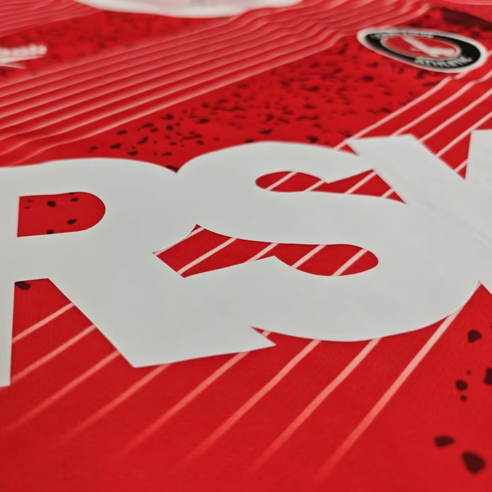 Jersey 2025/26 Charlton Athletic Local Manga corta Versión Fan