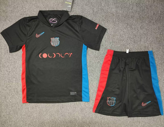 Jersey 2024/25 Barcelona Visitante Manga corta Niño